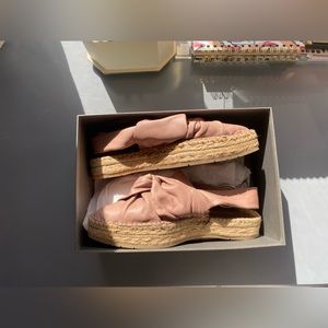 Allsaints platform espadrilles